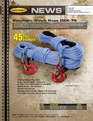 Smittybilt - Synthetic Winch Rope DSK-75